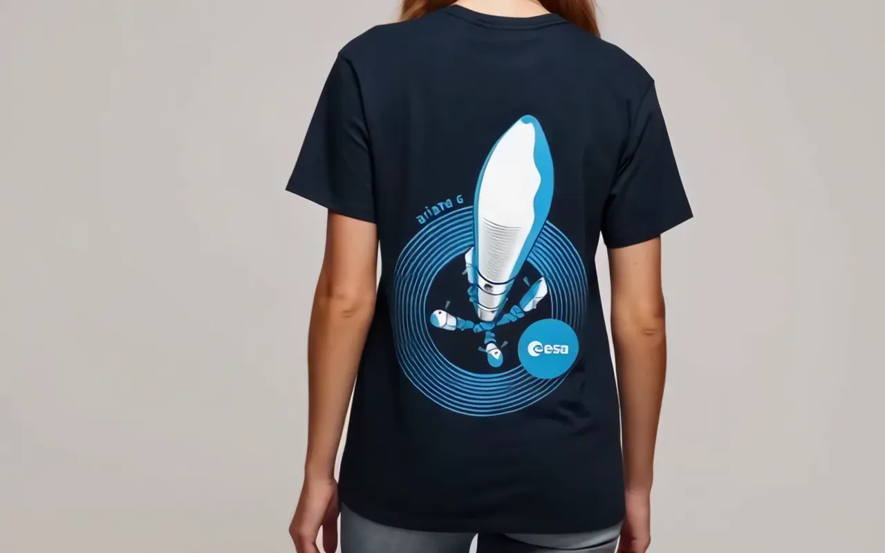 Screenshot progetto ESA Merch — Metabox olografico